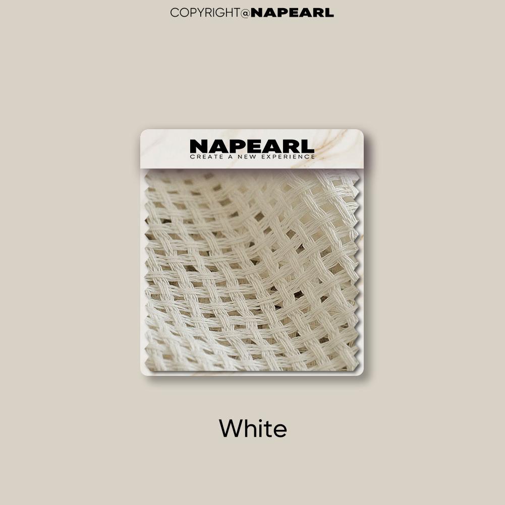 1 шт. NAPEARL модная и минималистичная однотонная текстурированная мягкая прозрачная занавеска тюль для гостиной, спальни, оконная прозрачная занавеска для домашнего декора