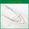 Style Metal Hiphop Waist Chain Unisex Jewelry Casual Spring Enhancement Outfit
