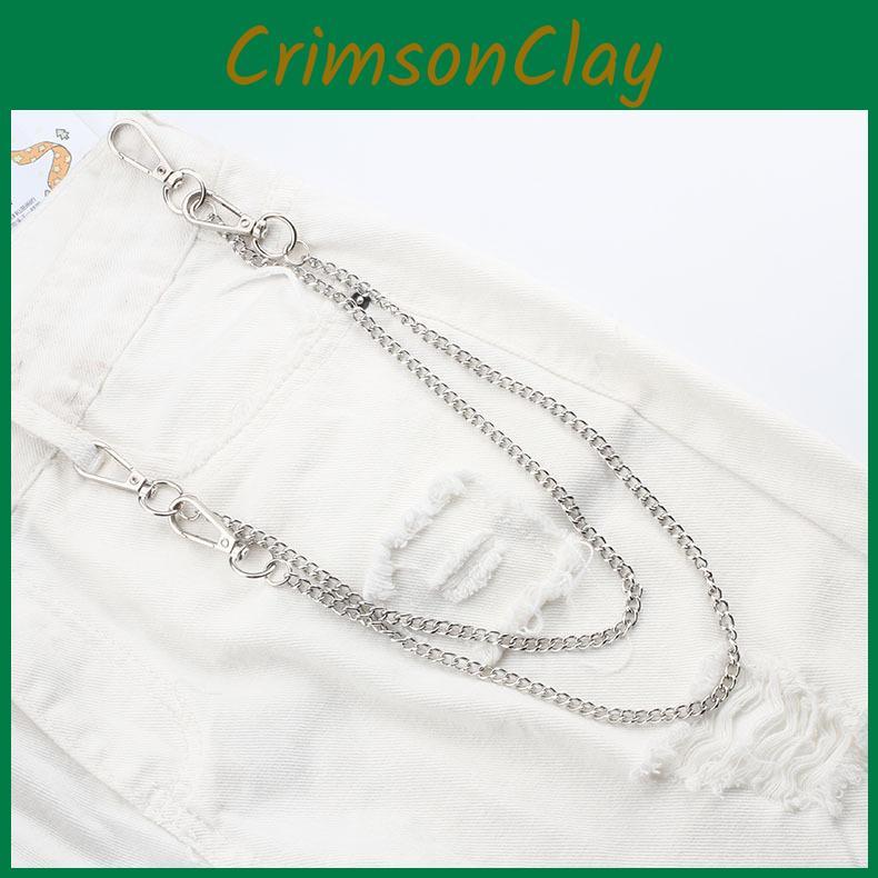 Style Metal Hiphop Waist Chain Unisex Jewelry Casual Spring Enhancement Outfit