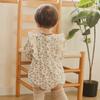 Guaiqi Bear Infant Girl's Long-Sleeve Cotton Bodysuit