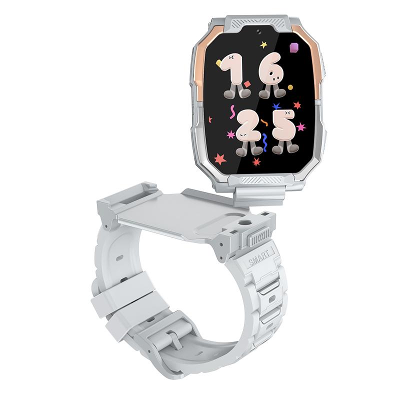 2025 Top Sale 4G GPS Smart Watch for Kids Dual Camera SOS Wristwatch Rotation Android Operated for Boys and Girls