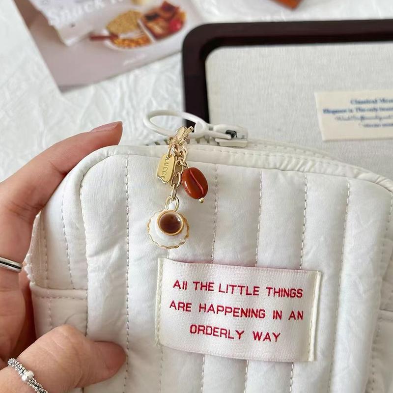 Творческий уникальный пончик хлеб кофе телефон брелок ремешок кулон шнурок имитация еды игрушки брелок сумка аксессуары подарок