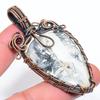 Malinga Jasper Handmade Copper Wire Wrap Jewelry Pendant 2.80" n3L85