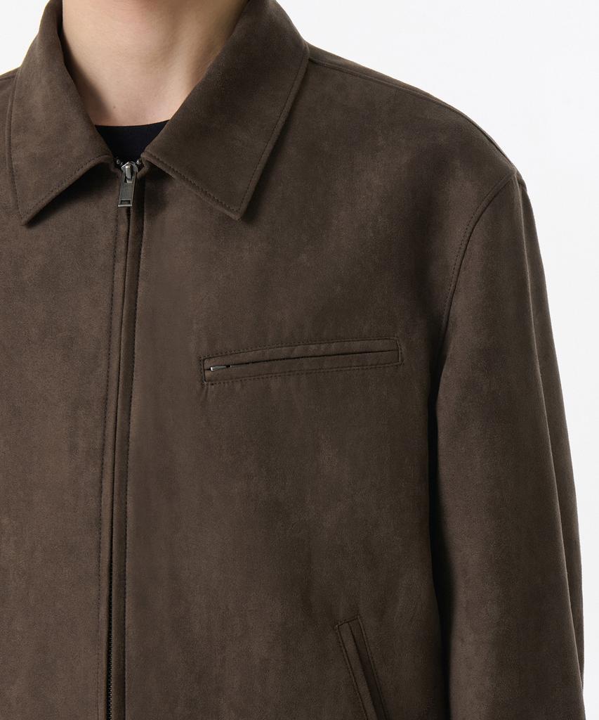 Musinsa Standard Synthetic Suede Work Jacket [Brown]