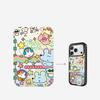 CASETIFY Sukeydockey Series Planner Stickers for iPhone 17 Pro Max Transparent Black Frame MagSafe Phone Case