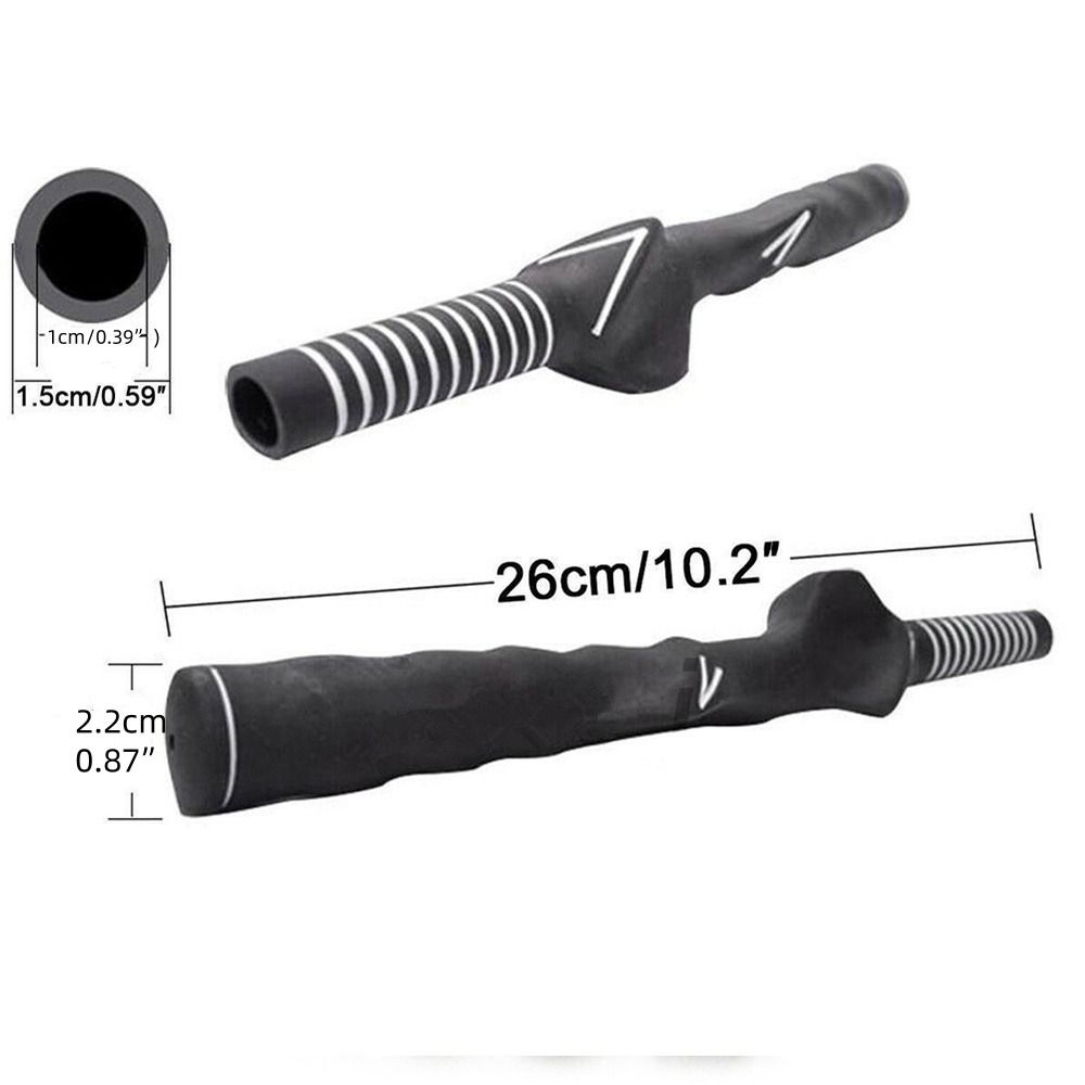 Hand Position Training Tool Rubber Golf Swing Training Grip Golf Club Grips Teaching Aid
