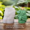DIY Succulent Turtle Cylindrical Candle Silicone Mold Handmade Squirrel Relief Aromatherapy Gypsum Mold Desktop Decoration
