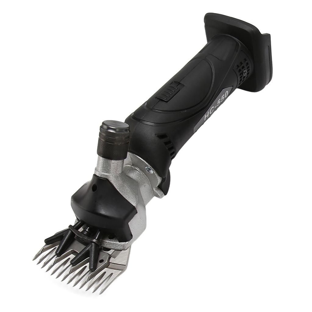 Sheep Shears Black 200W Motor 6 Speed Maximum 2600RPM 4000mAh Alloy Blade Carpet Trimmer for Home