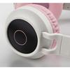 Детские Bluetooth-наушники, беспроводные наушники с микрофоном, наушники-кошачьи ушки со слотами SD и TF, стерео, беспроводной режим и проводные