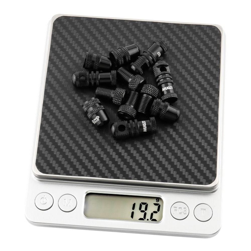 Aluminium Zinc Zinc Alloy Tubeless Tire Valve Cap Set CNC Presta/Schrader Tire Valve Cap Racing Road Bicycle
