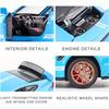 1:24 масштаба 911 Turbos, металлический спортивный автомобиль, модель из сплава, литой автомобиль и игрушечный автомобиль, имитация звука и света, коллекция, детский подарок