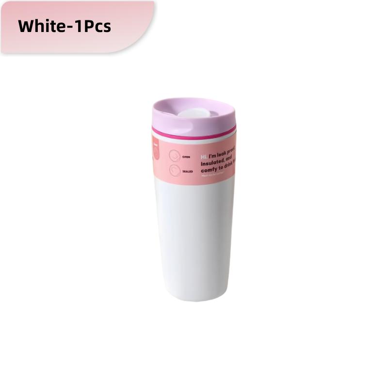 12oz/20oz Large Capacity Car Mounted Stainless Steel Thermos Cup Travel Thermos Bottle Coffee Mug Vacuum Flask Insulated Cups