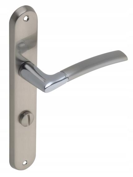 Interior Door Handle for WC, Long Plate