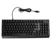 Wired Small Keyboard 98 Keys RGB Mechanical Feel Portable with Knob for Gaming Business Work PC