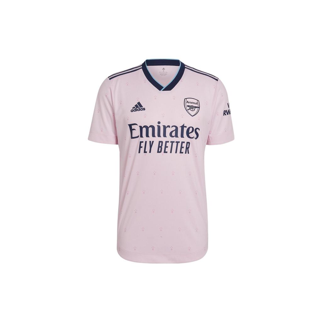 Adidas Arsenal 22/23 Authentic Third Shirt Shirt Pink Men Streetwear HF0710