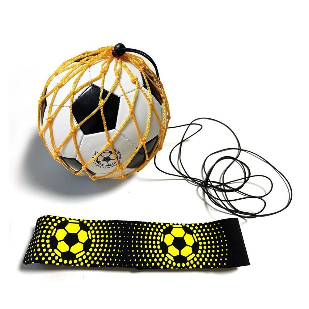 Kicking Soccer Training Juggling Net Bag Mesh Soccer Trainer Belt Ball Control Trainer  Practice