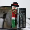 3 шт. рождественские чехлы на ручки дверей холодильника с изображением снеговика для микроволновой печи, защитная накладка на ручку WWO66