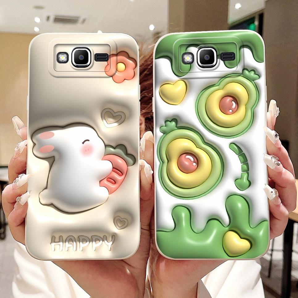 For Samsung Galaxy J2 Prime J2Core Phone Case Luxury Fashion Painting Bumper For Samsung J2 2015 2016 J2Pro Soft Silicone Capa