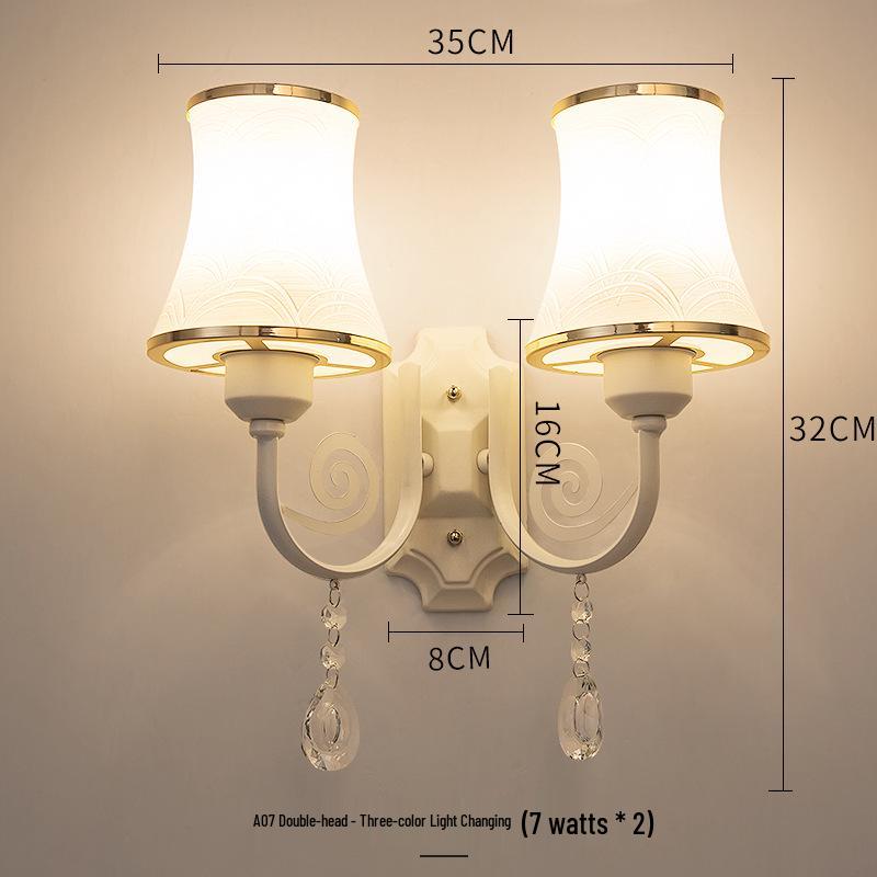 2025 Современный теплый настенный светильник для спальни, гостиной, столовой и лестницы