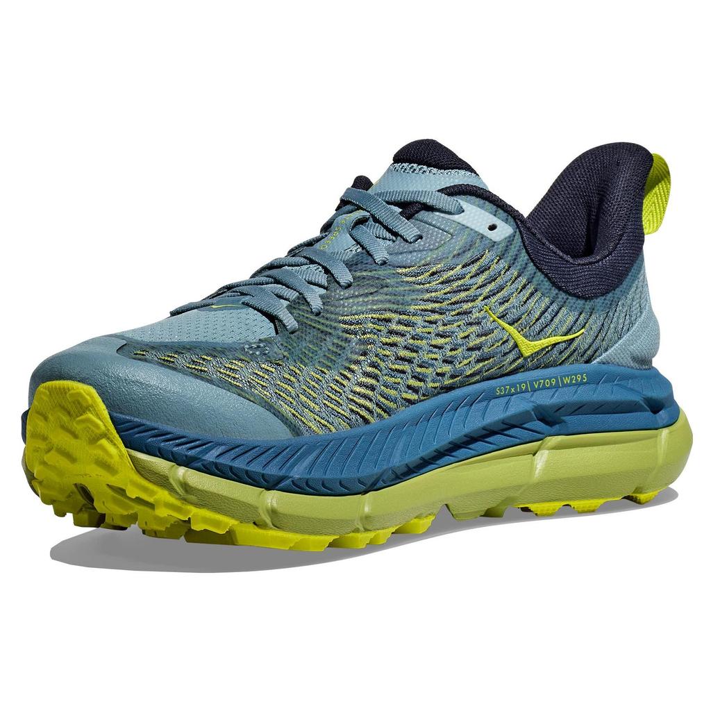 HOKA One One Mafate Speed 4 'Stone Blue Dark Citron' 1129930-SBDCT