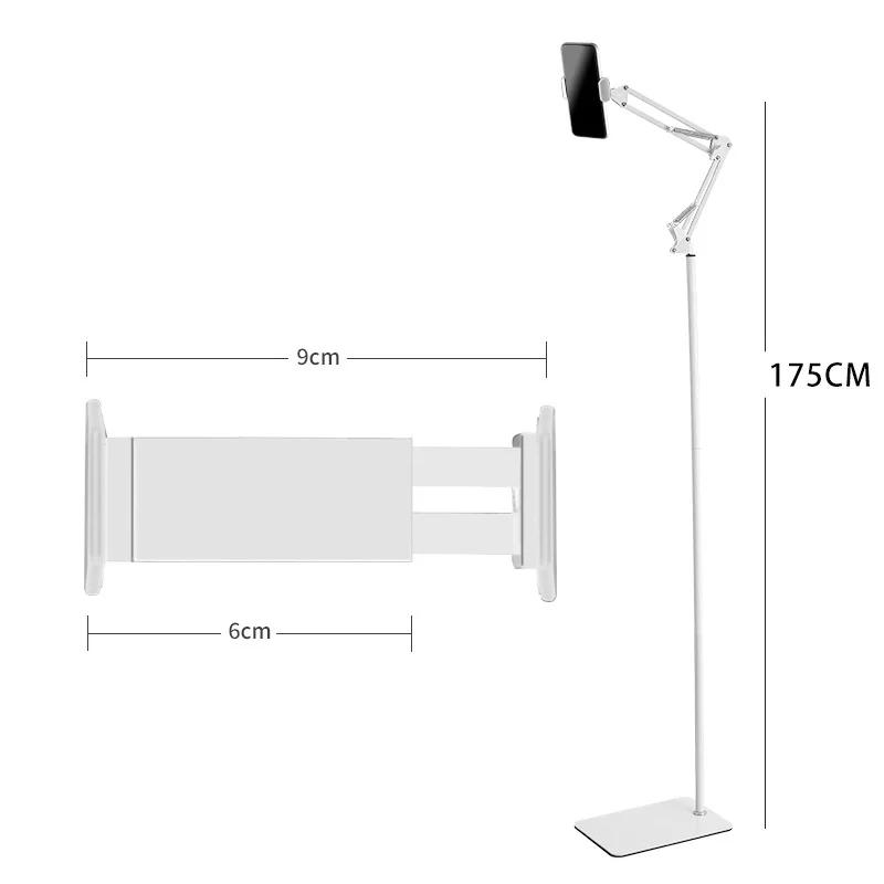 Кровать Напольная подставка Держатель для планшета Гибкая ручка Кронштейн для мобильного телефона Тип смартфона Подставка для мобильного телефона Ipad Поддержка телефона