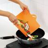 Гибкая разделочная доска для кухни, набор цветных разделочных досок с удобной ручкой для подвешивания