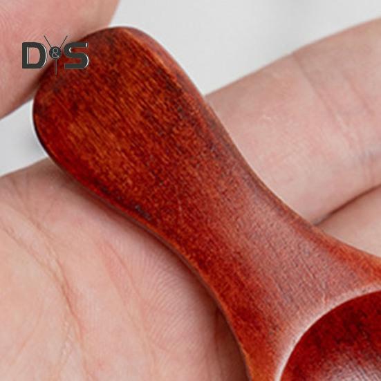 Heat Resistant Mini Spoon Food Grade Wood Condiment Seasoning Sugar Mini Spoon