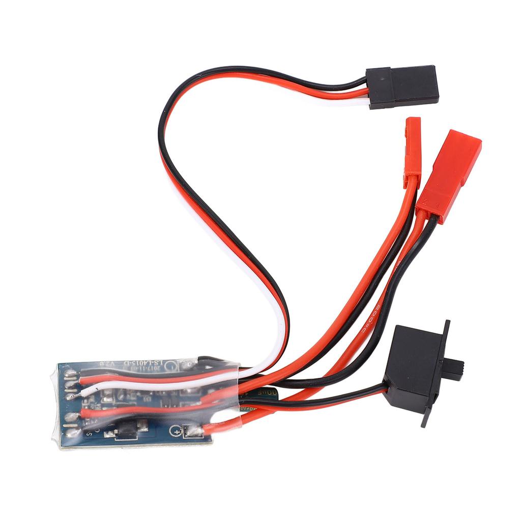 35A ESC Коллекторный 4~8В Электрический регулятор скорости Вперед Назад Тормоз Двунаправленный ESC для 130 180 260