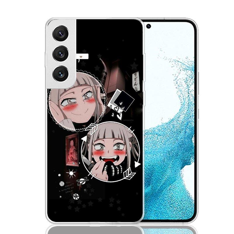 Himiko Toga Waifu Anime My Hero Case Phone Cover for Samsung Galaxy S24 S25 Ultra S23 Plus S22 + S21 S20 FE S10 S25Plus Trend Fu