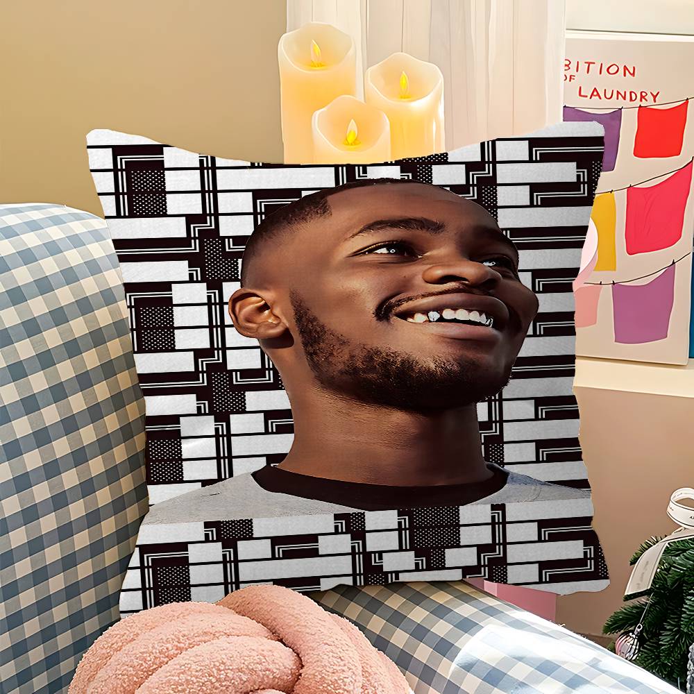 Поп-хип-хоп рэпер Дейв Подушка Аниме-подушка Подушка для изголовья дивана-кровати Чехол для подушки 45x45 см Мода