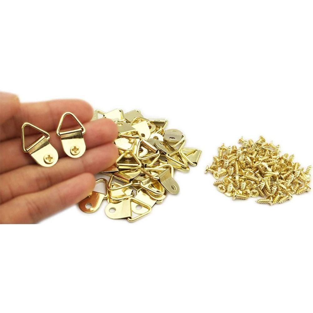 100Pcs/bag metal Photo Frame Clips Artwork Painting Fasteners Tool Frame Hardware Accessories