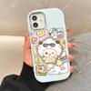 For OPPO A16 A38 A57 A58 A74 A78 A98 Reno8T Reno13F Realme C25S C53 C65 Cartoon Black Cat Silver Edge Soft Liquid Silicone Protective Casing