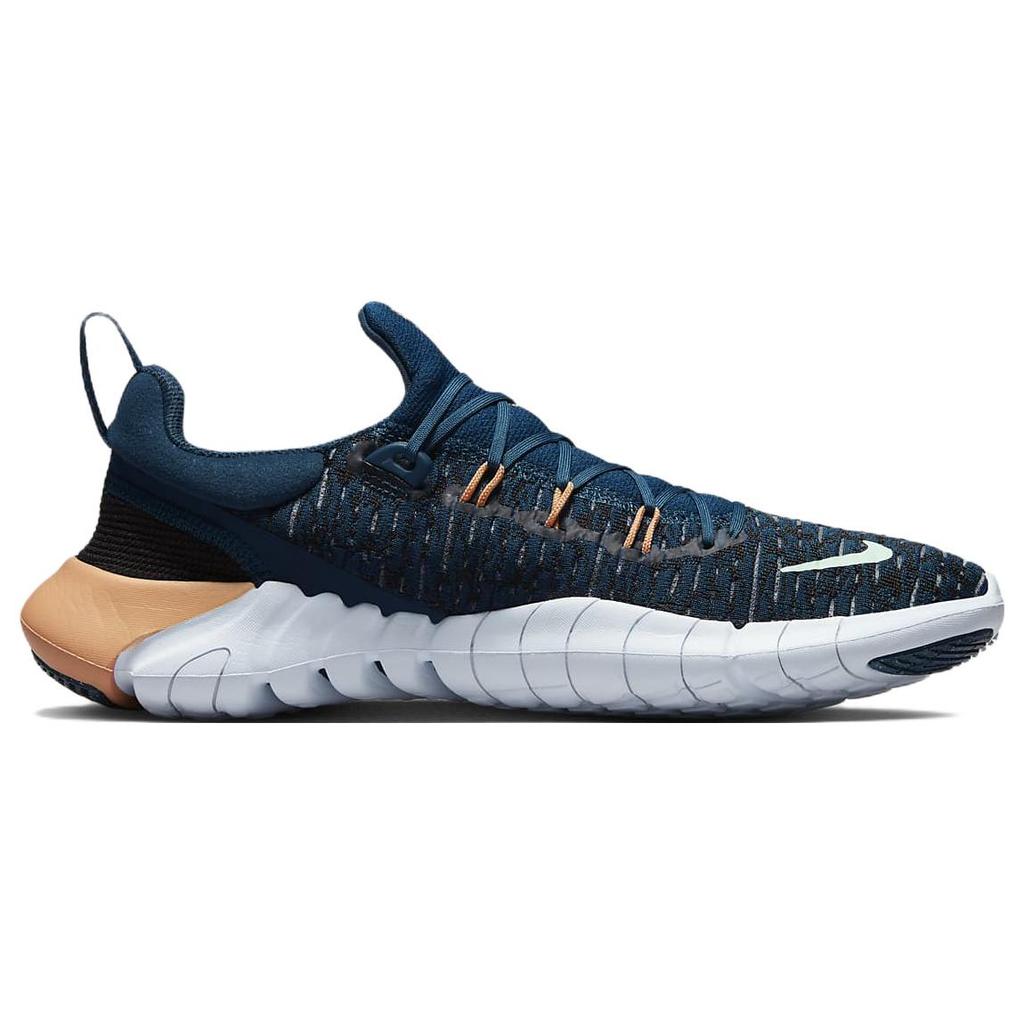 New Nike Free Rn 5.0 Next Nature Valerian Blue Orange Trance Women's CZ1891-402