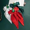 Рождественская большая заколка-бант для волос красная заколка ободок резинка для волос женская заколка для волос затылок черный аксессуар для волос