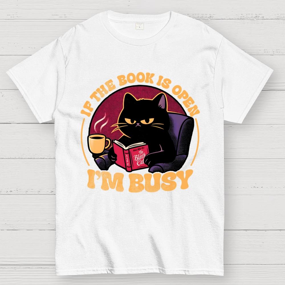 I'm Busy Cotton Summer Casual Cool Loose T-Shirt