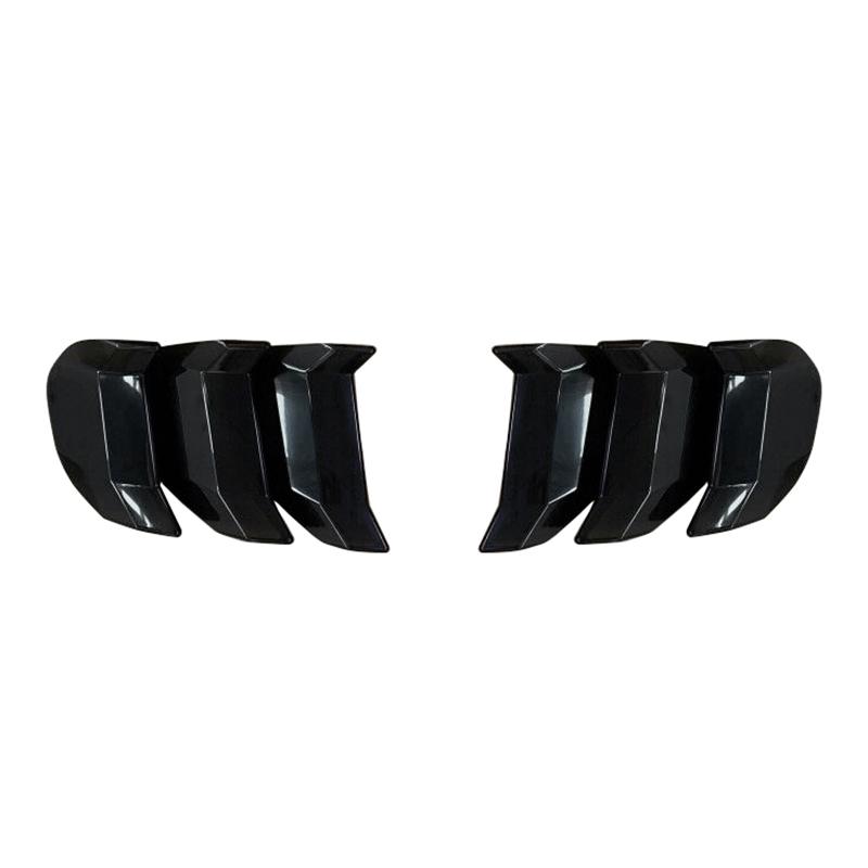 TESIN Car Rear Tail Light Lamp Decoration Cover Trim for Ford Mustang 2018 2019 2020 2021 2022 2023 Taillight Cover Accessories