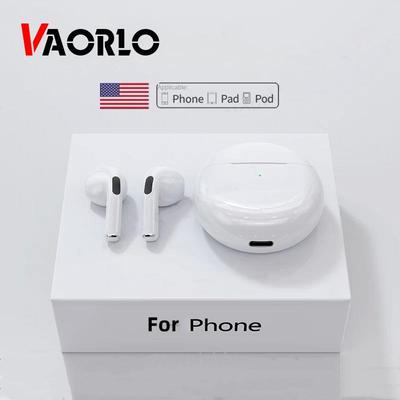 VAORLO Оригинальные беспроводные наушники TWS Smart Touch Control, Bluetooth 5,0, спортивные наушники, музыкальная гарнитура для всех смартфонов