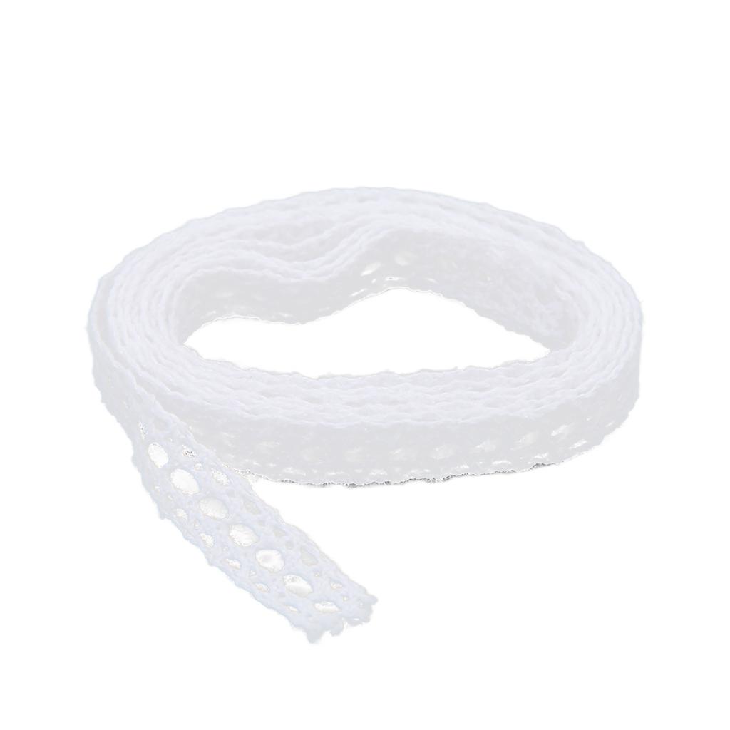Кружевная лента хлопковая нить 20 ярдов белая полая декоративная фурнитура для одежды подарок декор