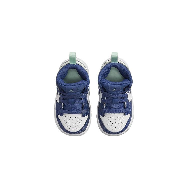 (TD) Air Jordan 1 Mid 'Blue Mint' Baby 640735-413
