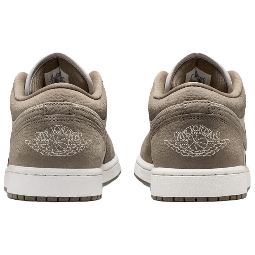 Jordan Air Jordan 1 Vintage Basketball Shoes Unisex Low top Olive Gray IU7552-040