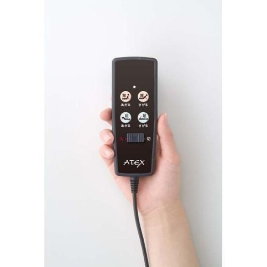 Кровать Atex Электрическая Раскладная Кровать с Наклоном Низкоэластичный Уретановый Матрас 105x203x59см AX-BE735