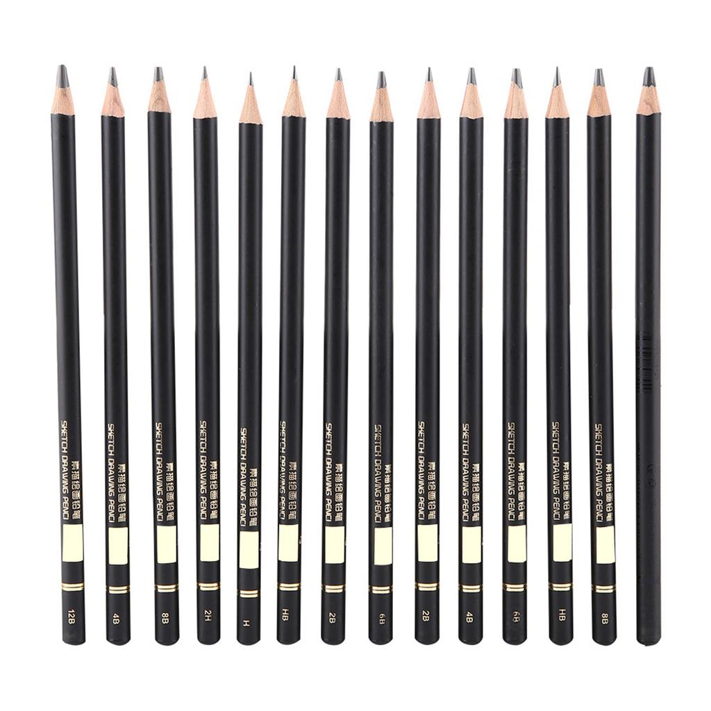 29pcs Drawing Sketch Set Charcoal Pencil with Eraser Art Craft Painting Sketching Kit