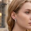 Comfortable Wear Holiday Ornaments 1 Pair Halloween BOO Earrings for Women, Sparkly Rhinestone Boo Black Dripping Letter Jewelry Stud Earrings,