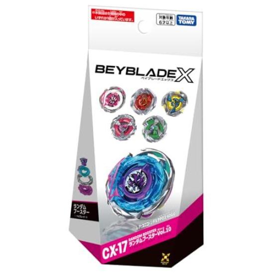 TAKARA TOMY BEYBLADE X Случайный Бустер 10 CX-17 Vol.