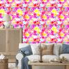 Pink Graffiti Wallpaper for Living Room and Bedroom 50x1000