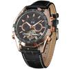 Men's Fashion Casual Large Dial Tourbillon Fully Automatic Mechanical Watch
