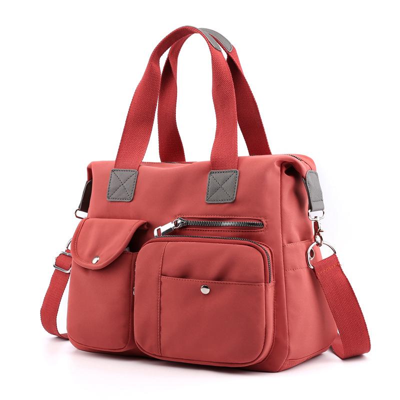 Женская сумка новая женская сумка через плечо, нейлоновая сумка портативная дорожная сумка большой вместимости