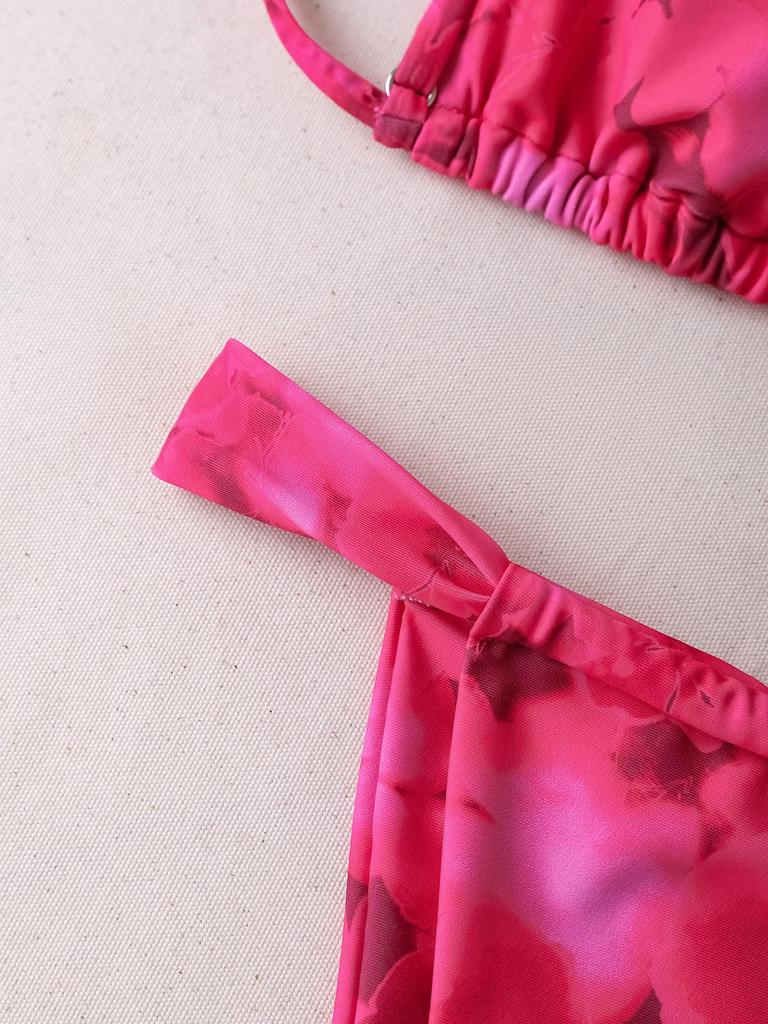 2025 Европейский и американский сексуальный купальник бикини с принтом для женщин