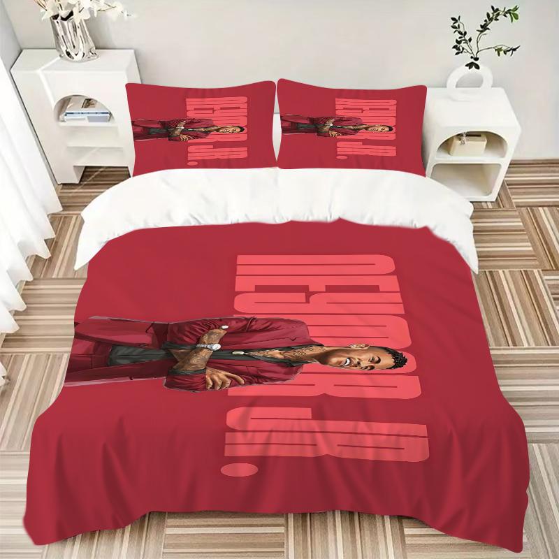 3Pcs Neymar Jr Football Legend Bedding Sets For All Sizes New 3D Printed Bed Cover Comforter Duvet Cover Pillowcase Bedroom Decoration