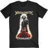 2026 Megadeth Rust in Peace Band Graphic T‑shirt Thrash Metal Rock Nuclear Skeleton Print Summer Short Sleeve Unisex Oversized Streetwear Tees Tops
